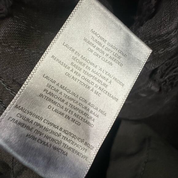 RE/Done Comfort Stretch High Rise Loose Fit Jeans Straight Leg Black Size 23 NWT - Picture 5 of 13